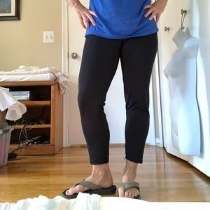 Badger polyester/Lycra cropped leggings